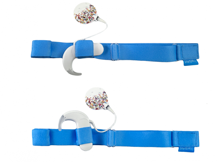 Opaska EasyFlex PRO light do procesorów mowy / implantów - niebieski