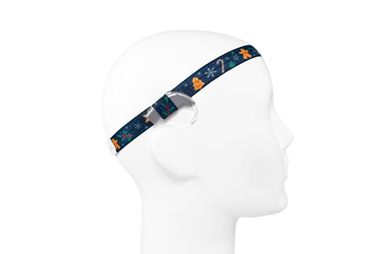 Opaska EasyFlex do aparatów słuchowych i/lub procesorów mowy - Święta