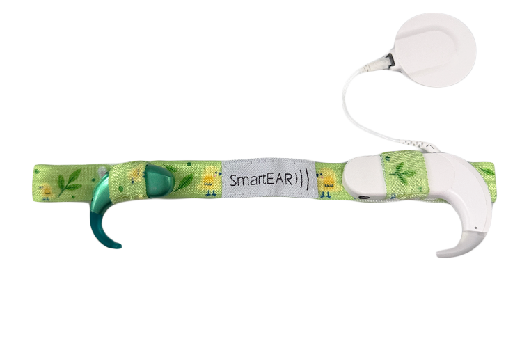 Opaska EasyFlex do aparatów słuchowych i/lub procesorów mowy - króliczek