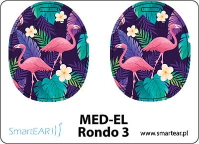 Skórka na procesor MED-EL Rondo 3 - Flaming