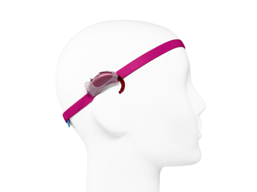 Opaska EasyFlex ULTRA do aparatów słuchowych / implantów -  różowa
