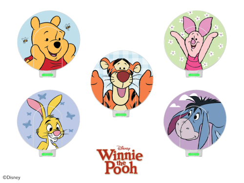 Skórki / naklejki na cewkę MED-EL DL - Disney Kubuś Puchatek