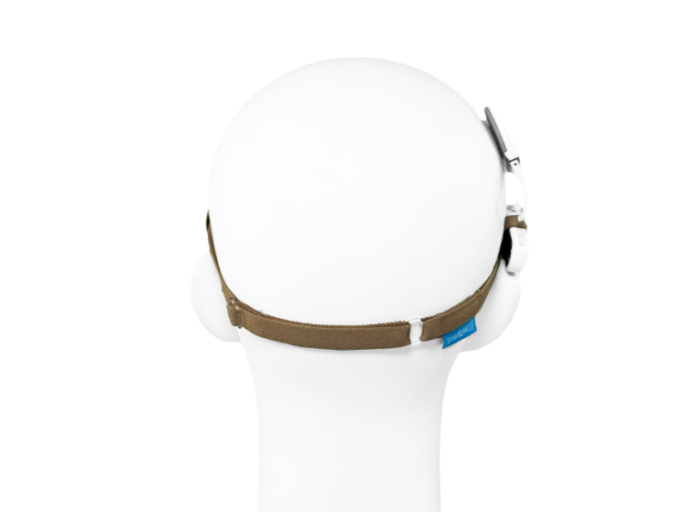 Opaska EasyFlex ULTRA do aparatów słuchowych / implantów -  brązowa
