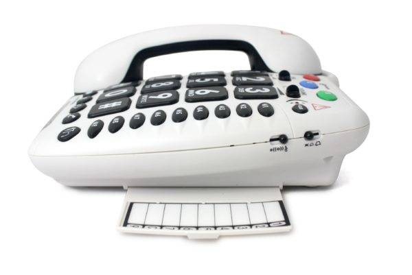 Przewodowy telefon stacjonarny dla niedosłyszących Geemarc Amplipower40