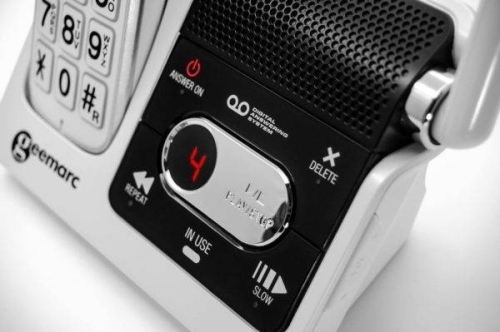 Bezprzewodowy telefon stacjonarny dla niedosłyszących Geemarc AmpliDect595 U.L.E