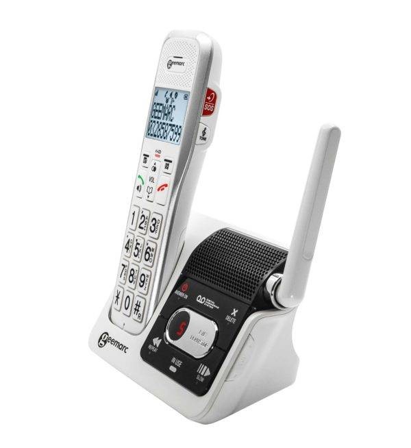 Bezprzewodowy telefon stacjonarny dla niedosłyszących Geemarc AmpliDect595 U.L.E
