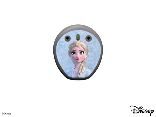 Skórka / naklejki na procesor mowy Cochlear Kanso 3 - Disney Kraina Lodu - Elsa