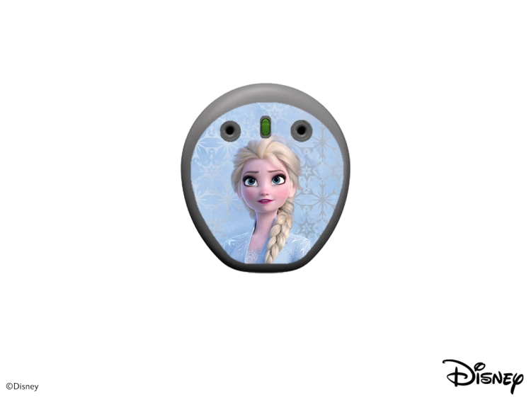 Skórka / naklejki na procesor mowy Cochlear Kanso 3 - Disney Kraina Lodu - Elsa