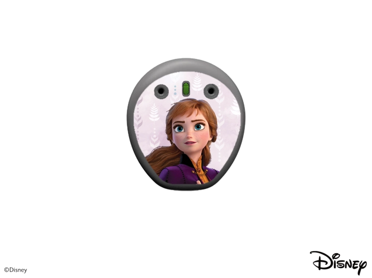 Skórka / naklejki na procesor mowy Cochlear Kanso 3 - Disney Kraina Lodu - Anna