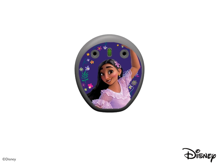 Skórka / naklejki na procesor mowy Cochlear Kanso 3 - Disney Encanto - Isabela