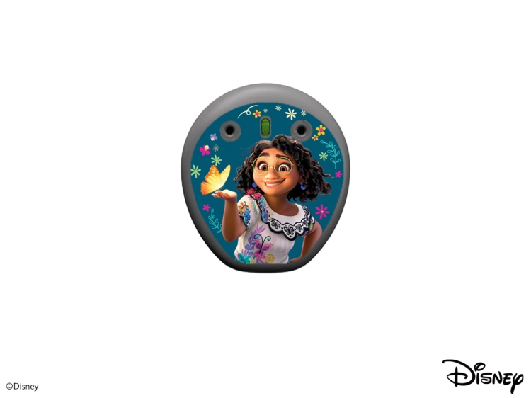 Skórka / naklejki na procesor mowy Cochlear Kanso 3 - Disney Encanto - Mirabel