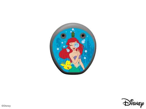 Skórka / naklejki na procesor mowy Cochlear Kanso 3 - Disney Mała Syrenka - Ariel