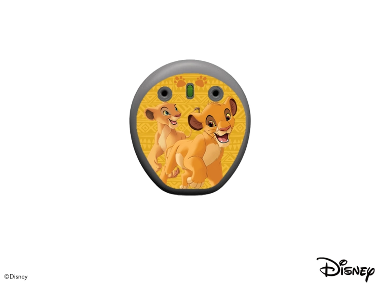 Skórka / naklejki na procesor mowy Cochlear Kanso 3 - Disney Król Lew