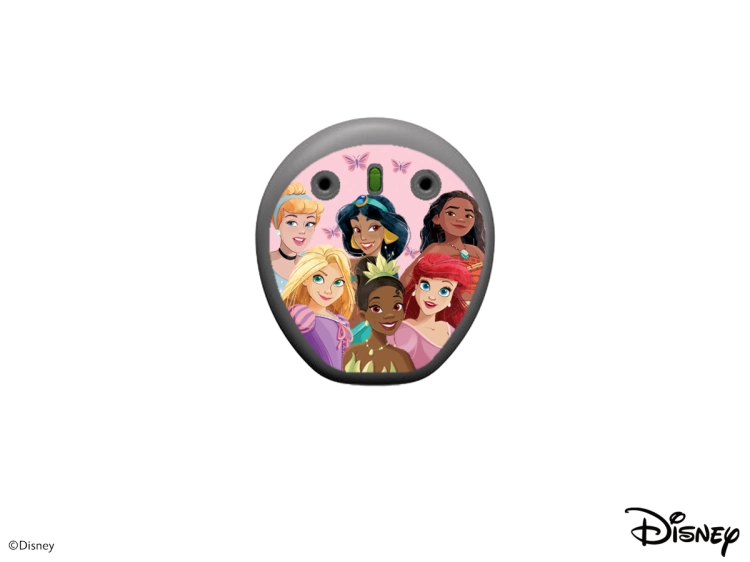 Skórka / naklejki na procesor mowy Cochlear Kanso 3 -  Księżniczki Disney