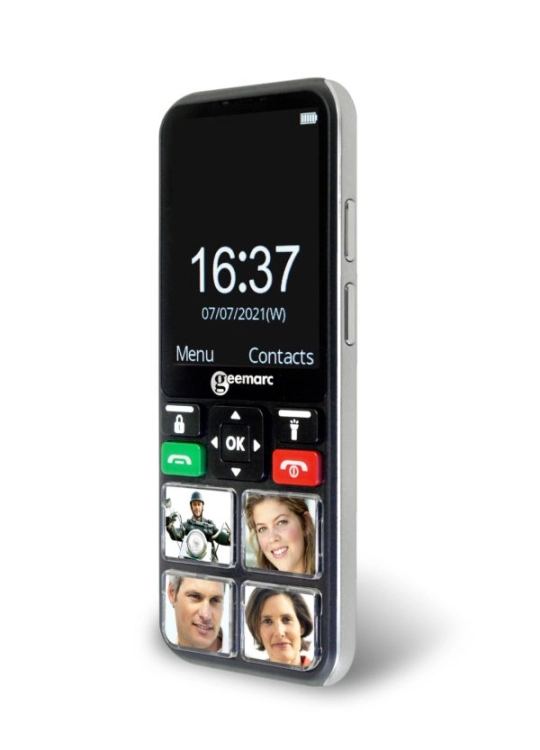 Telefon komórkowy 4G dla seniora / osoby niedosłyszącej Geemarc CL8000