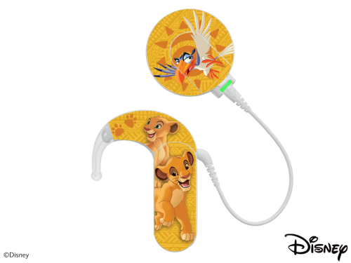 Skórka / naklejki na procesor mowy MED-EL Sonnet 3 - Disney Król Lew