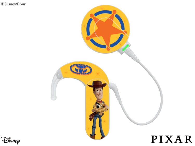Skórka / naklejki na procesor mowy MED-EL Sonnet 3 - Disney Toy Story - Woody