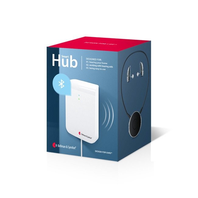 Hub łączący aparaty słuchowe Bluetooth z systemem VISIT Bellman & Symfon BE1310